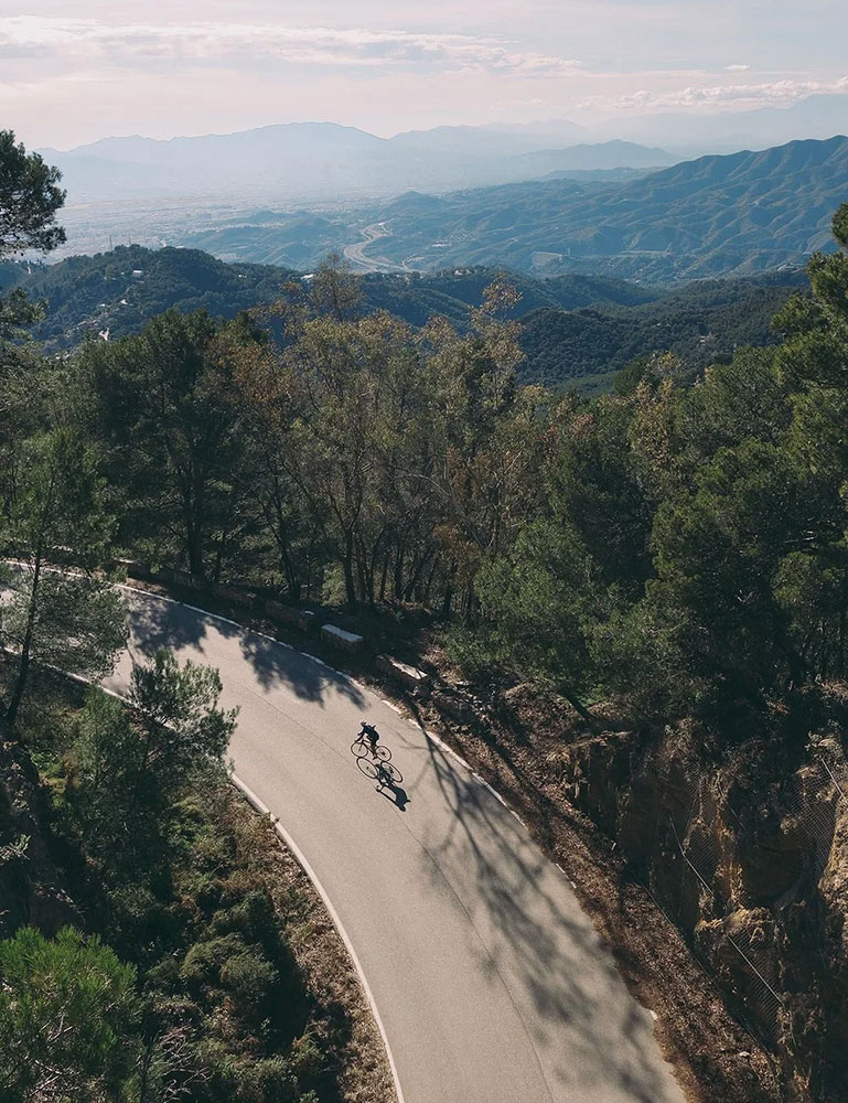Bike Ride up the Mountain